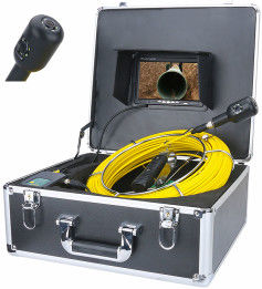 Qualità  145° Angle Drain Sewer Pipe Inspection Camera 7inch High Accurate fabbrica
