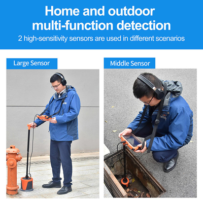 Pqwt-L6000 Multi Sensors Detettore di perdite di tubi d'acqua esterni 5m profondità