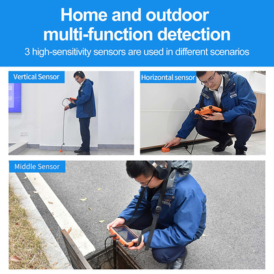 Pqwt-L5000 Multi Sensors 5m Depth Water Pipe Leak Detector Per Indoor Outdoor
