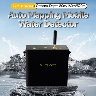 TYM P Serie Auto Cartografia Macchina di rilevamento dell'acqua del pozzo mobile rilevatore di acqua sotterranea