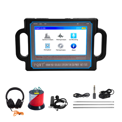 Attrezzatura ultrasonica 2M PQWT CL200 4000mAh del rivelatore sano della perdita dell'acqua