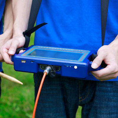 Rilevatore d'acqua intelligente PQWT-S500, attrezzatura geofisica sotterranea per profondità di 500 m