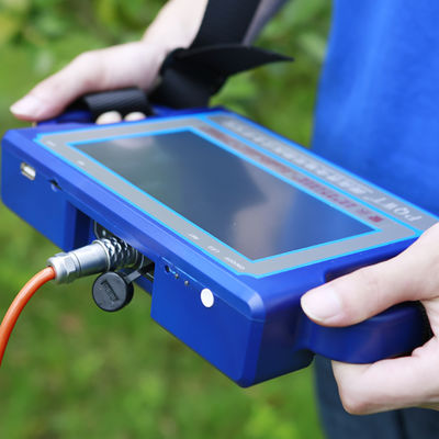 Detettore d'acqua PQWT S500 con batteria al litio ricaricabile da 0 a 2000 mV e frequenza multipla per il rilevamento delle acque sotterranee