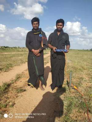 Rilevatore d'acqua PQWT S500 con multi-frequenza, alta precisione, rilevamento portatile di acqua sotterranea