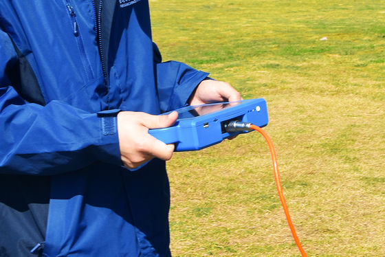 Rilevatore d'acqua PQWT S150 con 8 canali e frequenza 0-1000mV per la rilevazione elettromagnetica delle acque sotterranee