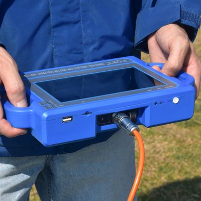 Rilevatore di acque sotterranee PQWT S300 con supporto multilingue, garanzia di 2 anni e batteria al litio ricaricabile per perforazione di pozzi