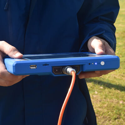 PQWT TC500 Detettore d'acqua Attrezzatura di rilevamento geofisico con una precisione del 92% Multifrequenza e mappatura automatica per il rilevamento delle acque sotterranee