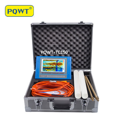 PQWT TC150 China Water Detection Machine 150m Borehole Water Detector Finder sotterraneo