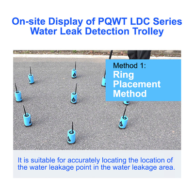 10M Smart Ball Water Leak Detection Trolley PQWT LDC 9m profondità