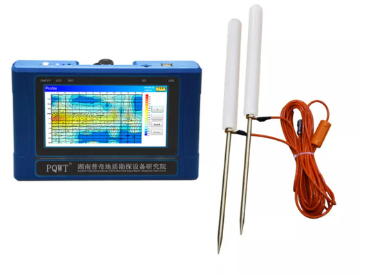 Rivelatore geofisico dell'acqua PQWT-TC500 500 metri di potere di 4000mAh