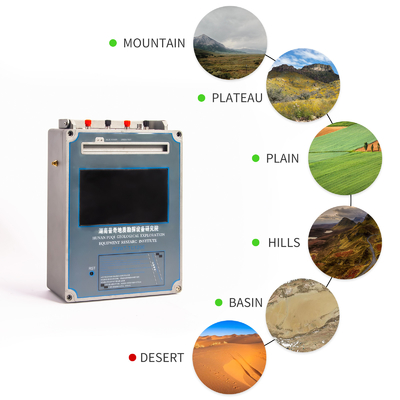 tracciato del bottone della macchina PQWT-WT700 uno dei metal detectori di estrazione mineraria di profondità di 600m