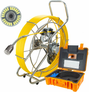 cavo del sistema 20m della macchina fotografica di ispezione dello scolo della fogna della macchina fotografica 7inch di ispezione della caditoia 1080P