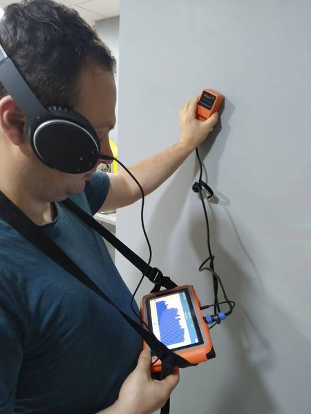 Pqwt-L7000 Detettore di perdite di tubi da 5 m di profondità per esterni e interni 7