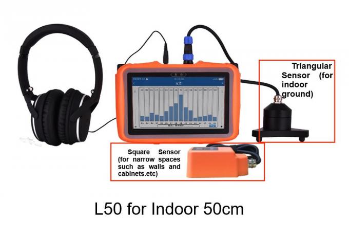 Pqwt-L50 rilevamento di perdite di tubi sotterranei rilevatore di perdite d'acqua per uso domestico strumento da 50 cm 0