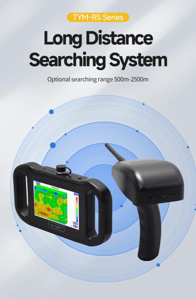 TYM RS Serie Multifunzionale Ricerca dell'acqua Rilevamento geofisico Detettore di acque di pozzo Finder sotterraneo 1