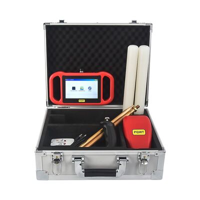 Detettore d'acqua della serie PQWT-TCM con profondità di rilevamento di 150m/300m/500m, schermo LCD touch e batteria al litio ricaricabile per il rilevatore di acqua sotterranea